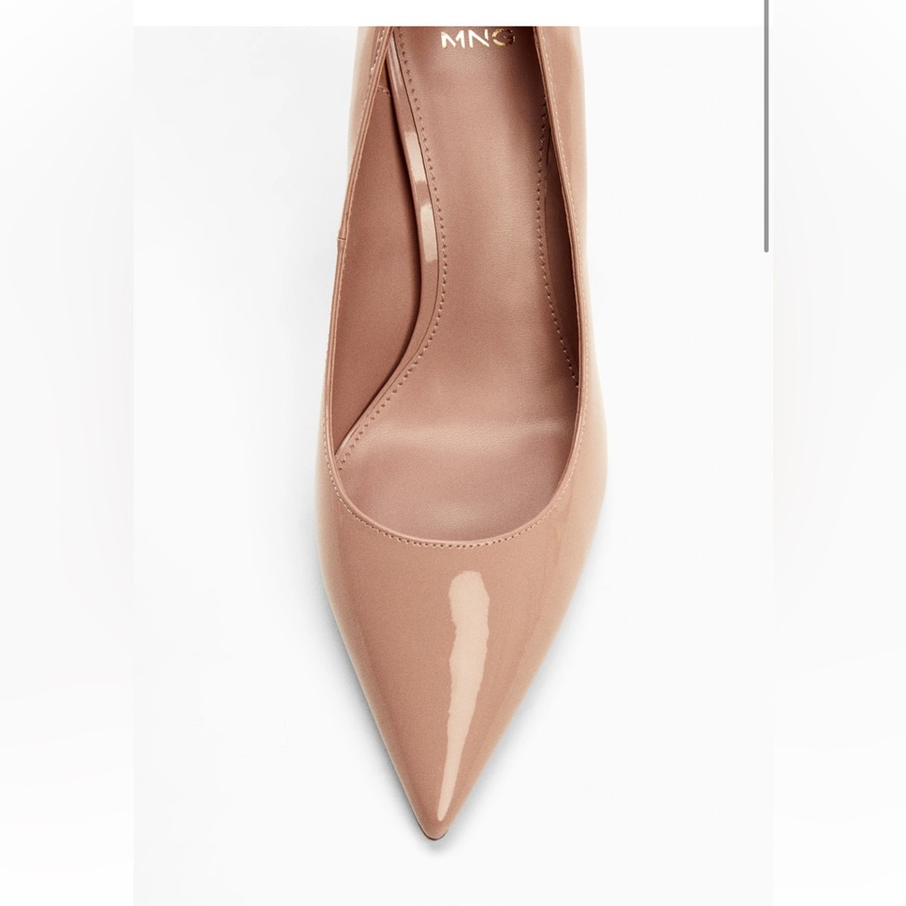 Mango Blush Patent Pointed-Toe Stiletto - Picture 5 of 15